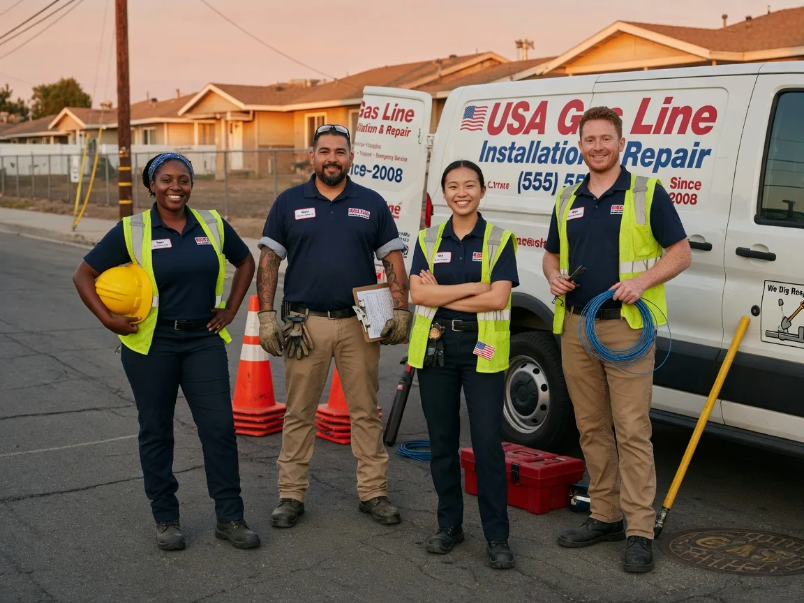Gas Line Installation company in Singers Glen, VA